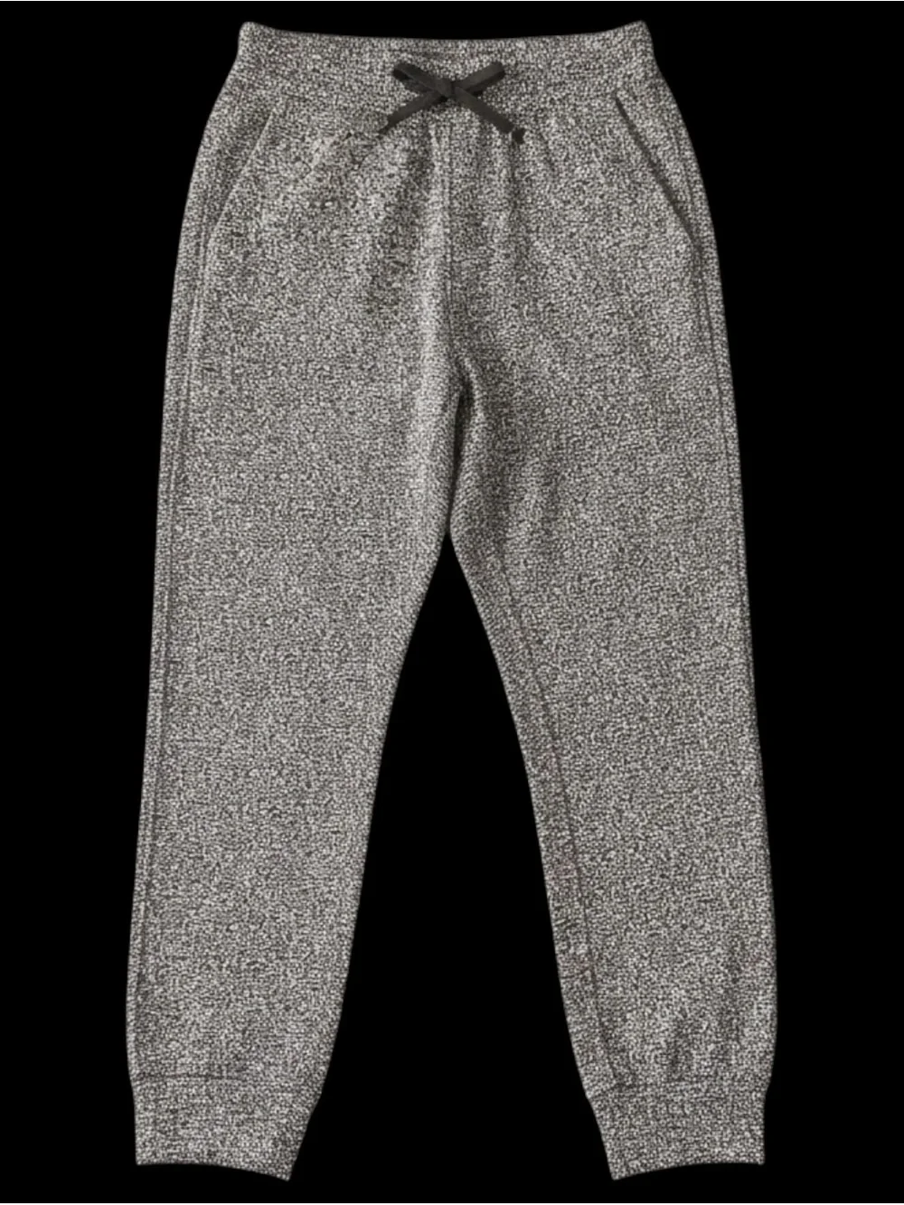 Lululemon Ready To Rulu Pant 29 Heathered Black White Joggers Sweatpants Size 8